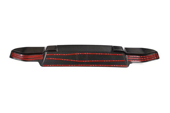 Custom carbon fiber automotive component — Land Rover gallery photo 5