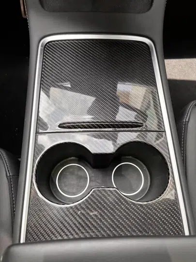 Custom carbon fiber automotive component — Tesla gallery photo 12