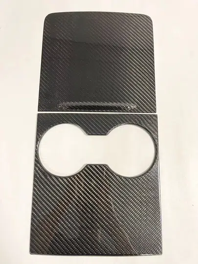 Custom carbon fiber automotive component — Tesla gallery photo 13